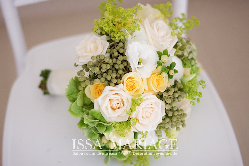 buchet nasa verde