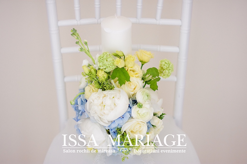 lumanare botez issa mariage baietel
