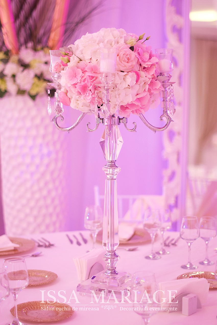 sfesnice din cristal issa