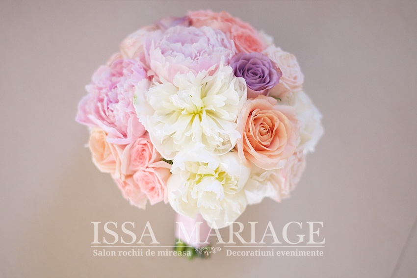 buchet mireasa issamariage bujori