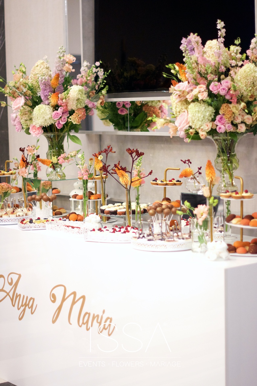 decor candy bar si aranjamente florale