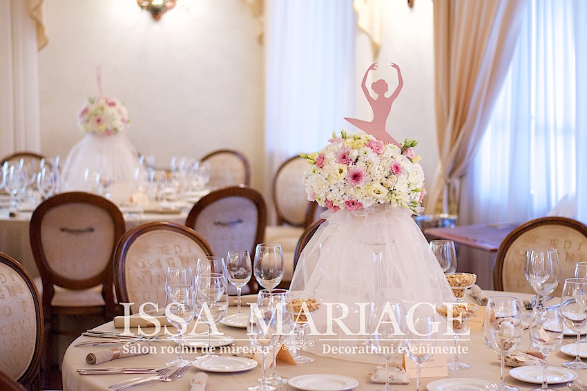 aranjamente nunta bucuresti cu fusta tull